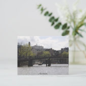 Carte Postale Pont Old Amsterdam (Debout devant)