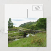 Carte Postale Pont Packhorse à Watendlath (Devant / Derrière)