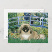Carte Postale Pont - Pekingese 1b (Devant / Derrière)
