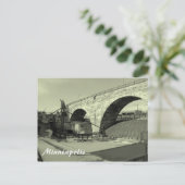 Carte Postale Pont Pierre Arche (Debout devant)