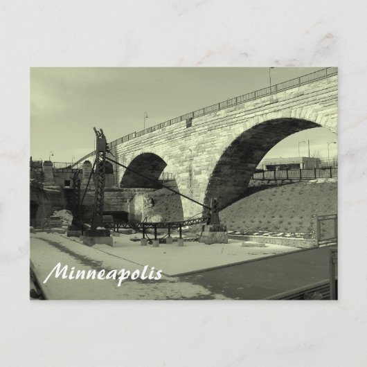 Carte Postale Pont Pierre Arche (Devant)