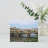Carte Postale Pont Ponte Vecchio (Debout devant)