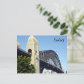 Carte Postale pont portuaire pylon (Debout devant)