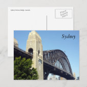 Carte Postale pont portuaire pylon (Devant / Derrière)