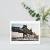 Carte Postale Pont Queensboro à New York (Debout devant)