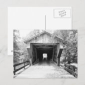 Carte Postale Pont Red Oak Creek (Devant / Derrière)