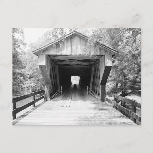 Carte Postale Pont Red Oak Creek (Devant)