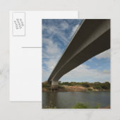 Carte Postale Pont reliant Guyana au Brésil sur Takutu (Devant / Derrière)