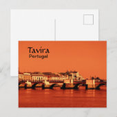 Carte Postale Pont romain portugais à Tavira (Devant / Derrière)