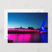 Carte Postale Pont rose (Devant / Derrière)