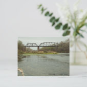 Carte Postale Pont RR La Grange, Texas (Debout devant)