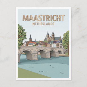 Carte Postale Pont Saint-Servais Maastricht Pays-Bas