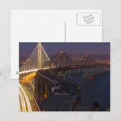 Carte Postale Pont San Francisco-Oakland Bay (Devant / Derrière)