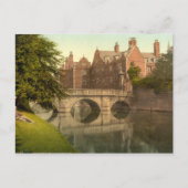 Carte Postale Pont St John's, Cambridge, Angleterre (Devant)