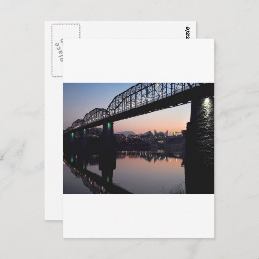 Carte Postale Pont Sunset (Devant / Derrière)