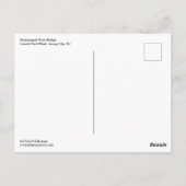 Carte Postale Pont Sunset Lincoln Park West Hackensack River (Dos)