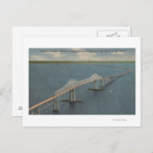 Carte Postale Pont Sunshine Skyway de FlorideFloride (Devant / Derrière)