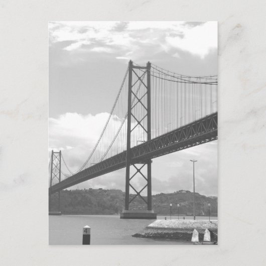 Carte Postale Pont sur la rivière Tejo (Devant)
