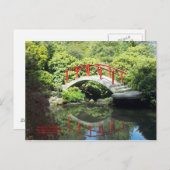 Carte Postale Pont sur l'eau morte (Devant / Derrière)