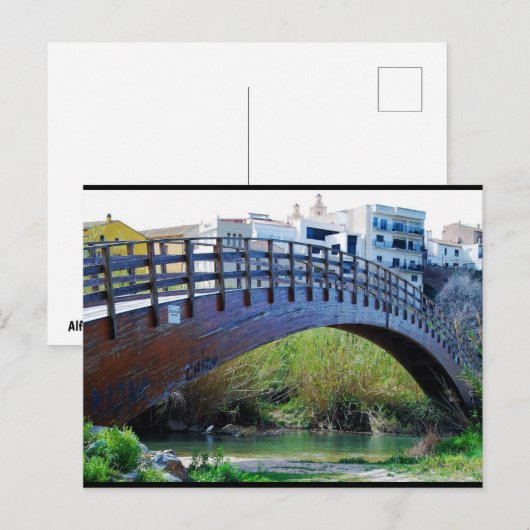 Carte Postale Pont sur Riba-roja de Túria (Devant / Derrière)