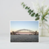 Carte Postale pont sydney sunset (Debout devant)