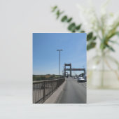 Carte Postale Pont Tamar - Frontière Cornouale (Debout devant)