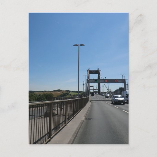 Carte Postale Pont Tamar - Frontière Cornouale (Devant)