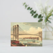 Carte Postale Pont TEE Brooklyn (Debout devant)