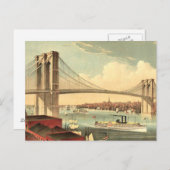 Carte Postale Pont TEE Brooklyn (Devant / Derrière)