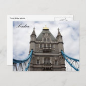 Carte Postale pont tour (Devant / Derrière)