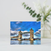 Carte Postale Pont Tower (Debout devant)