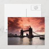 Carte Postale Pont Tower (Devant / Derrière)