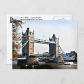 Carte Postale Pont Tower (Devant / Derrière)