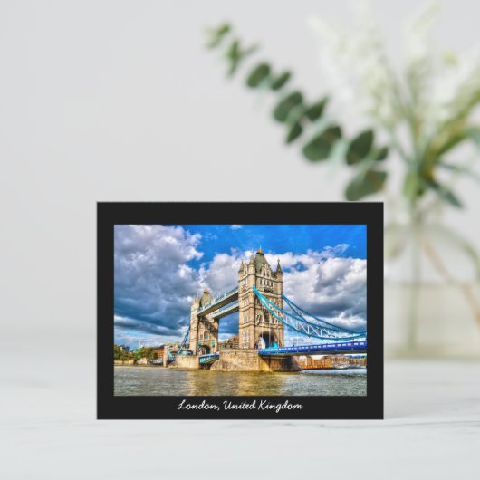 Carte Postale Pont Tower (Debout devant)