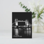 Carte Postale Pont Tower la nuit (Debout devant)