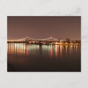 CARTE POSTALE PONT TRIBOROUGH, NYC