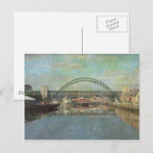 Carte Postale pont tyne (sépia) (Devant / Derrière)