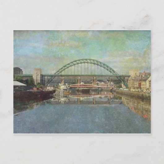 Carte Postale pont tyne (sépia) (Devant)