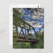 Carte Postale Pont vers le haut (Devant / Derrière)