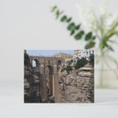 Carte Postale Pont vers le Vieux Quartier, Ronda, Espagne (Debout devant)