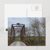 Carte Postale Pont Vert 1912 (Devant / Derrière)