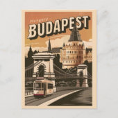 Carte Postale pont vintage elizabeth (Devant)