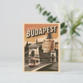 Carte Postale pont vintage elizabeth (Debout devant)