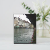 Carte Postale pont vue lucerne (Debout devant)