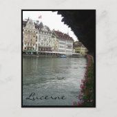 Carte Postale pont vue lucerne (Devant)