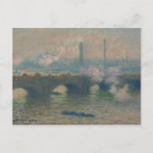 Carte Postale pont Waterloo, Gray Day, 1903 (huile sur toile) (Devant)