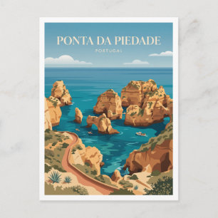 Carte Postale Ponta da Piedade Lagos Portugal