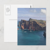 Carte Postale Ponta de São Lourenço, Madère, Portugal (Devant / Derrière)