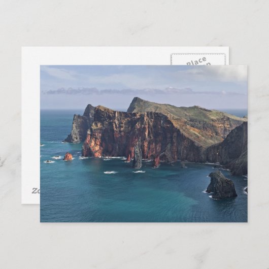 Carte Postale Ponta de São Lourenço, Madère, Portugal (Devant / Derrière)