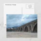 Carte Postale Ponte de Lima (Devant / Derrière)